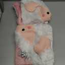 2 Pcs Pink Christmas Pillow Covers 18"x18" Pink Santa Claus Christmas Decorations Pillowcase Santa Holiday Seasonal Pillow Cases Winter Indoor Decoration for Bed and Sofa