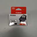 Canon PG-240 XL Genuine Black Ink Cartridge, Compatible with MG2120/3120/4120, MX512/432/472/372/392/522/532/452, MG2220/3220/4220/3520/3620, TS5120