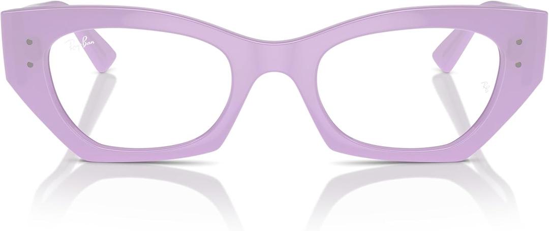 Ray-Ban Rx7330 Zena Butterfly Prescription Eyewear Frames (Lilac/Demo Lens)