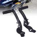 Goldfire 1 Pair Floor Board Highway Road Pegs Adjustable Can Am Spyder RT Foot Rest Extensions Highway Mounts with Footpegs RT Highway Pegs Fits For Can Am Spyder RT Factory Floorboard 2010-2019