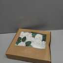 Lings Moment Artificial Flowers 25Pcs Glowing White Roses Decor w/Stems,3" Real Touch DIY Foam Floral for Wedding Bouquet/Centerpieces, Outdoors Party Backdrop, Room/Table, and Garden/Pot Decorations