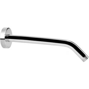 NearMoon Shower Arm with Flange, Made of 304 Stainless Steel Shower Extension Extender Pipe, Wall-Mounted for Fixed Bathroom Showerhead, Never Rust (12 Inch, Chrome Finish)