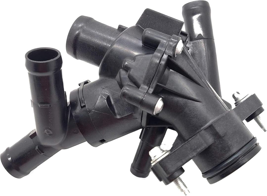 NOVAPARTS 2702002200 Thermostat Housing Water Outlet for Mercedes CLA250 GLA250 CLA45 AMG GLA45 AMG 2014-2020 2.0L 2702000415 2702000615