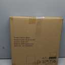 Wall Mirror, Farmhouse Round Mirror with Beads Wavy Frame Hanging Circle Boho Wall Decor for Living Room Entryway Bathroom Over Sink Hallway, 15x15 Inch