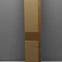 Hermosa 26-48 Inch Adjustable Curtain Rod Set, 5/8 Inch Diameter in Walnut