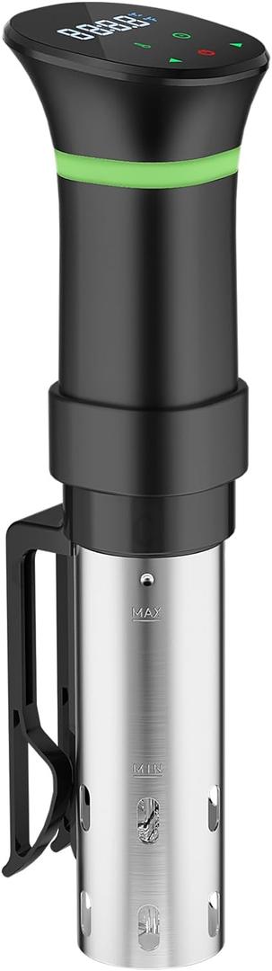 Sous Vide Machines, Sous Vide Cooker, 1000 Watts Immersion Circulators with Recipe, Accurate Temperature and Time Control
