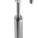 Pipe Supports, Stainless Steel Adjustable Pipe Bracket, Wall & Ceiling Mount, Silver (32-34mm/1.26-1.34'')