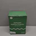 Premium Waterproof Mattress Protector Queen Size, Breathable Bed Cover 3D Air Fabric Cooling Mattress Pad Cover Smooth Soft Noiseless Washable, 8''-21'' Deep Pocket (White)