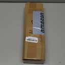 Black Curtain Rods for Windows 28 to 48 Inch, Wrap Around Long Heavy Duty Blackout Window Treatment Rods, 1'' Adjustable Curved Drapery Rod for Indoor Outdoor, All Metal, Aluminium Bracket