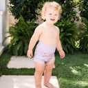 Splash About Happy Nappy Reusable Swim Diaper, Lilac Spring, 3-6 Months