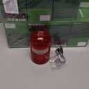 Qualirey Solar Sound and Light Alarm Motion Sensor 129db Outdoor Security Siren Waterproof Activated Detector Driveway Alarm 6 LEDs Flash Warning Deterrent Strobe System for Home, Farm (Red, 16 Pack)