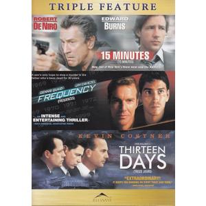 15 Minutes/Frequency/Thirteen Days (Triple Feature), DVD