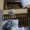 Wood Plant Stand With Grow Lights Indoor Plants Outdoor Corner Plant Shelf Flower Stands for Living Room Patio Garden Corner Balcony (Brown, 8 Tier)