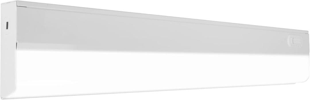 Nicor 21 LED Direct Wire Under Cabinet Light - Dimmable Undercounter LED Lights for Kitchen - Selectable CCT 2700K-5000K, 612-648 Lumens, 9W - UCB Series Hardwired Under Cabinet Lighting Lighting
