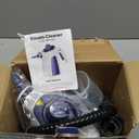 Handheld Steam Cleaner, 230F Pressurized Steamer with No Water Spitting & Continuous Steam, 350ML Chemical-Free Deep Cleaning for Grease & Grime, 12 Accessories for Grout, Bathroom, Kitchen & Car