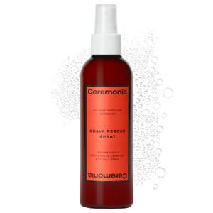 Ceremonia Guava Rescue Spray Superfruit Guava Detangler with UV & Heat Protection, 6.7 Fl. Oz. | 200 Ml.