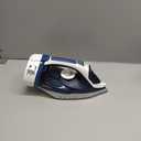 Sunbeam 1700W Steam Iron, 8' Retractable Cord, Variable Temperature Select, Non-Stick Soleplate, Dual Spray Mist, Horizontal or Vertical Shot of Steam Feature, 3-Way Auto-Off, Blue and White