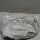 SpaceAid Laundry Hamper with Wheels and Lid, 26 Gal (100L) Rolling Clothes Basket with Bamboo Handle, Large Laundry Hamper for Bedroom, Bathroom, Dorm, Laundry Room - Grey