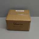 Selamica 6 oz Ramekins with Lids Oven Safe, Creme Brulee Ramekins Souffle Dishes with Covers, Pudding Custard Cups Stackable Ceramic Mini Ramekin Bowls Set for Baking, Dipping, Set of 6, Vintage Blue