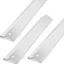 Adviace Heat Plates Replacement Parts for Char Griller 5050 5650 3001 E3001 3072 5072 3070 Grills, 3-Pack Stainless Steel Flame Shields for Chargriller 5050 5650 Char Griller 100001 Replacement Part