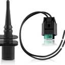 65816905133 Outside Ambient Air Temperature Temp Sensor with Connector Pigtail Plug 65816905050 Compatible with BM 128i Compatible with 323i Compatible with 325i Compatible with Mini Cooper