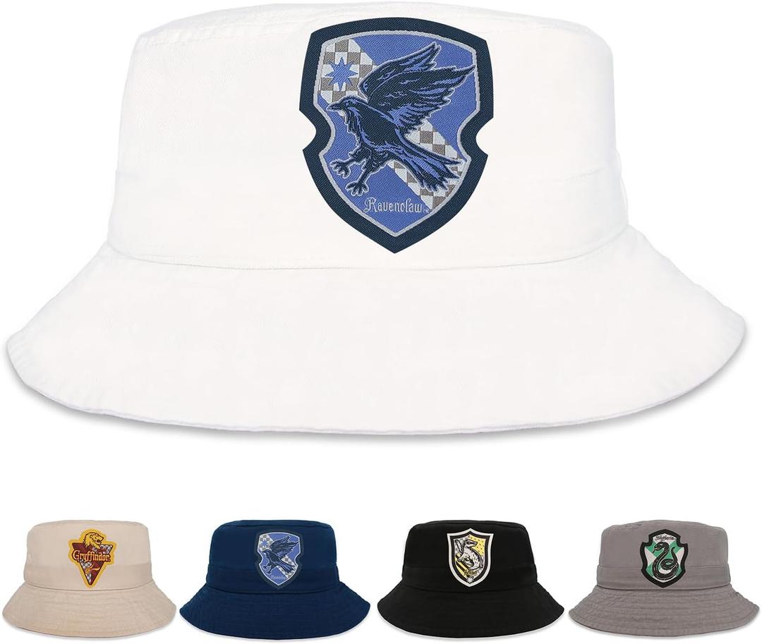 Harry Potter Bucket Hat for Kids, Boy, Girl Sun Hat Ages 4-7, Big Kids 7-14 Years 100% Cotton for Summer Teen Youth Beach Hat