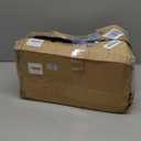 Modern Industrial Floor Lamp For Bedroom, 64'' Adjustable Gold Inner Shade Tall Floor Lamp For Office, Living Room, Skinny Corner Accent Reading Standing Lamp, Retro Farmhouse Mid-Century, Black