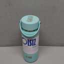 OISIZ 18oz Kids Water Bottle with Straw Lid, Vacuum Insulated Water Bottle 316 Stainless Steel Bottles for Kids for School, Leakproof Water cups, BPA Free and Keep Cold for 24 Hours,Easy to Clean (Mint Green)