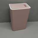 Baffect Small Trash Can with Lid Waste Basket Bathroom Garbage Can Dorm Room Essentials for Bedroom, Office, College-2.1 Gallon (Pink)