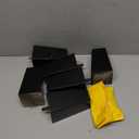 AORYVIC Furniture Legs, 5 inch Wood Couch Legs, 6Pack Sofa Replacement Legs, Black Legs for Sectional, Dresser, Recliner, Nightstand, Ottoman, End-Table, DIY Furniture Feet, Rubber Wood Legs