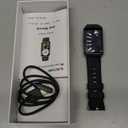 Fitness Tracker (Answer/Make Calls), Smart Watch for Women Men, with 1.47 AMOLED Always-On Display, 24/7 Heart Rate, Sleep Tracking, 110+ Sport Modes, Waterproof, Compatible for Android Phone (Black)