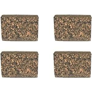 Southeastern Accessory 4 Pack Cork Pod Shoes for Hayward Navigator Vinyl Pool Cleaner AXV413P, SE 414P