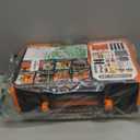 Lehoo Castle Kids Tool Bench with Electric Drill and Construction Vehicles, 2-in-1 Workbench and Toolbox for Toddlers, STEM Learning Toys for Age 3-5, Birthday Gift for Boys & Girls (24.6" Tall)