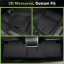 Floor Mats for Acura RDX 2013-2015, Heavy Duty TPE Waterproof Non-Slip All Weather Protection Custom, Floor Mats & Cargo Liner