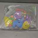 Juvale Foam Letter Stickers - Easy Peel Alphabet Stickers - Soft Sponge Foam Letters for Crafts - 1300 Pieces, 50 Sets, 6 Colors