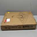 FRUITEAM 24lb Outdoor Square Umbrella Base, 15" Patio Stand, Heavy-Duty Market Table Base (White)