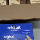 Triscuit Original Whole Grain Wheat Crackers, Vegan Crackers, Healthy Snacks, Lunch Snacks, 8.5 oz, Set of 4 Best By: 28OCT25