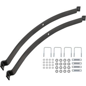 Helper Spring Kit 2000 lbs Heavy Duty Leaf Spring Load Assist for Pickup Trucks, SUVs & Trailers Enhances Rear Suspension Support & Towing Stability