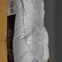 Extra Thick Cooling Mattress Topper  Pain-Reducing Mattress Pad, Soft Quilted Protector, Overfilled Down Alternative, Plush Pillow Top, Full Mattress Size with Deep Pocket Fits 821 Inches (White)