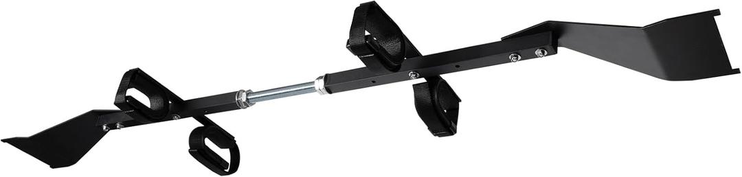 Gun Rack for Truck, 48"-54" Overhead Rack (Center-Lok), No Drilling, Double - Sturdy Truck Gun Holder for 4 Door, Rifle Holder, Super Easy Install