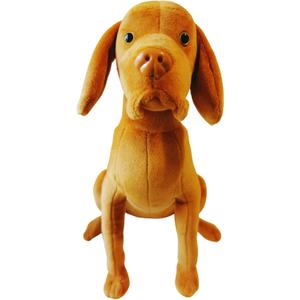 Vizsla Plush Toy Realistic Hungarian Vizsla Dog Soft Toy for Vizsla Lovers, Dog Owners & Kids