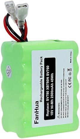 XB780N Battery Replacement Compatible with Shark SV780-N XB780N SV760 Series SV780_N_14 SV780N Cordless Pet Perfect Handheld Vacuum 2500mAh Ni-Mh Battery