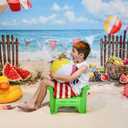 Kate Summer Photo Backdrops Beach Sea Photography Backdrop, 7x5ft