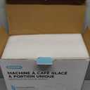 Single Serve Coffee Maker with Built-in Detachable Milk Frother, Iced and Hot Coffee Machine for K Cup & Grounds, 40oz Removable Water Reservoir, 6 Cup Sizes, Fits 7.3" Travel Mug, Red