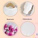 Toddler Girls Clothes Sets: Puff Sleeve Tops Plaid Mini Skirts Skirt Set 2 Piece Fall Winter Outfits 2-8 Years (Purple)