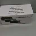 iGuerburn Simple Music Player for Dementia Elderly Seniors Easy MP3 Player as Alzheimers Dementia Visually Impaired Patients Product Gift One-Touch Controls ON/Off Retro Music Box (Red)