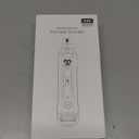 Casfuy 6-Speed Dog Nail Grinder - Newest Enhanced Pet Nail Grinder Super Quiet Rechargeable Electric Dog Nail Trimmer Painless Paws Grooming & Smoothing Tool for Large Medium Small Dogs (Bright Blue)