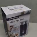 SIMPLETASTE Milk Frother, 4-in-1 Electric Milk Steamer, Automatic Warm and Cold Foam Maker and Milk Warmer for Latte, Cappuccinos, Macchiato (Blue)