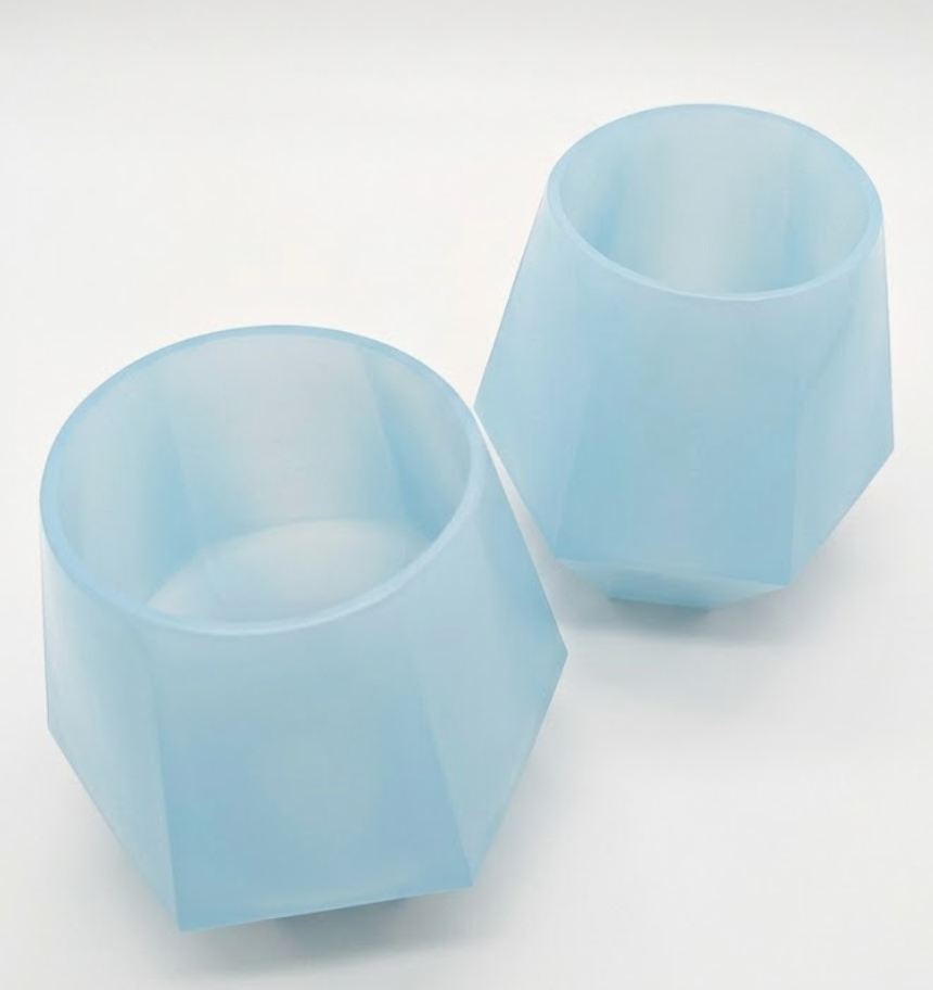 Wine2Go Diamond Silicone Wine Glasses 9oz 2 Pack
