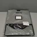 Hleelomi Collapsible File Box with Lid & Plastic Slide - Hanging Document Organizer for Office/Home, 14.96x12.6x10.83 Inch,Decorative Home File Bin,Light Grey,2 Pack (No Folders Included)